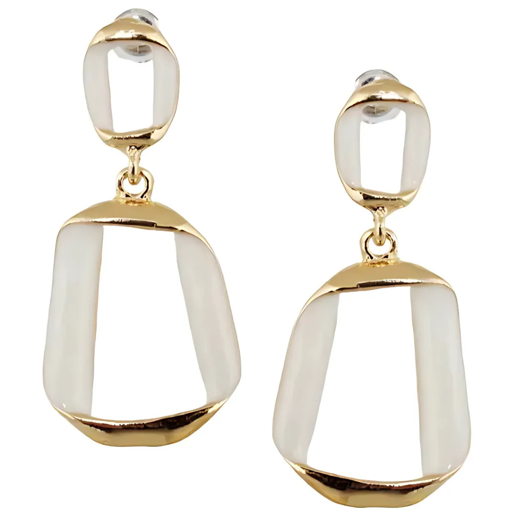 RECTANGLE ELEGANCE EARRING