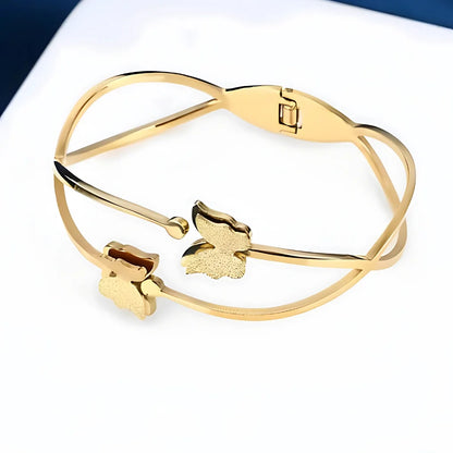 DOUBLE BUTTERFLY BRACELET