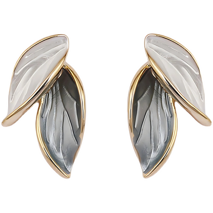 ELEGANT LEAF VEIN EARRING