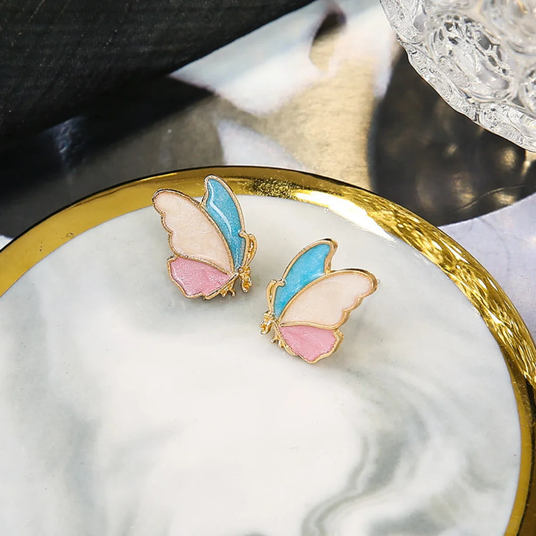 PASTEL BUTTERFLY EARRING