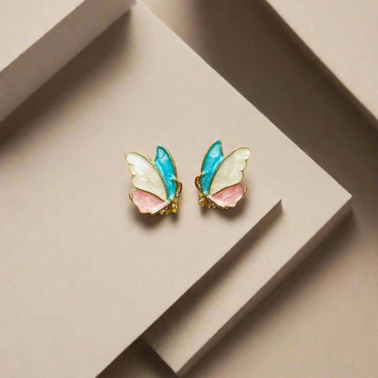 PASTEL BUTTERFLY EARRING